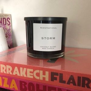 SCENTSATIONAL “Storm” Coconut Blend Wax Candle 26 oz.